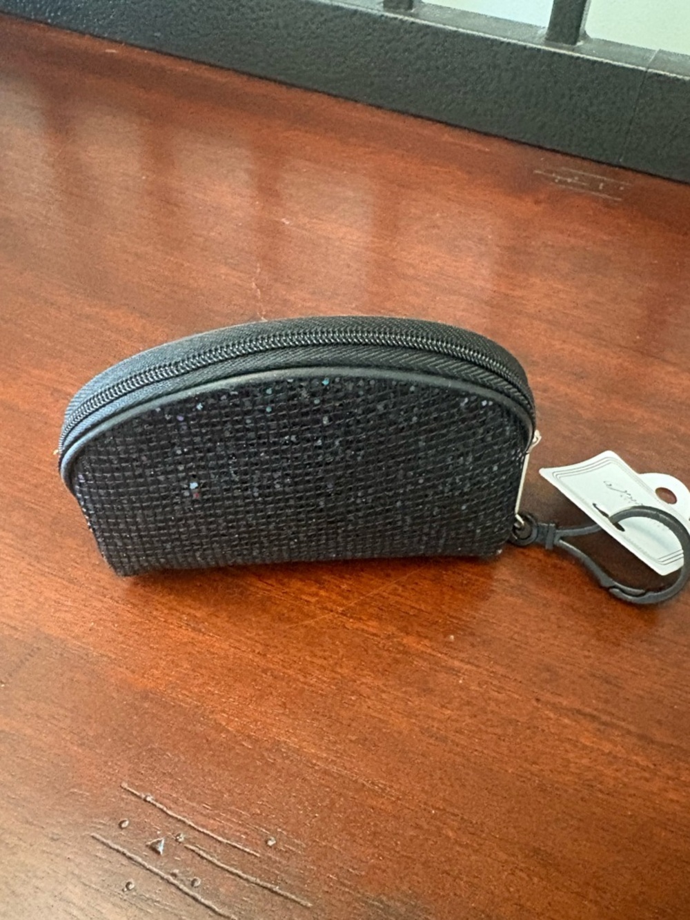 Black Sequin Bracelet Pouch - Women Jewelry Accessory